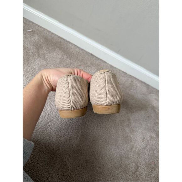 VIVAIA  Tamia Walker Knit Flats Almond EU 41 US 9.5 Cream - Picture 5 of 8